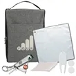 Heathered Shoe Bag Golf Kit | https://www.bestnamebadges.com