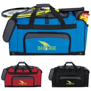 Bungee Top Duffel | https://www.bestnamebadges.com