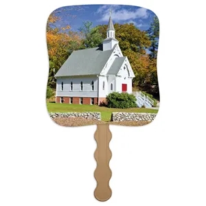 Skinner & Kennedy® Little White Church - Pictorial Fan