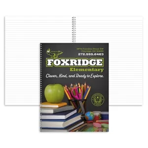 Good Value™ 8.5" x 11" Full-Color Notebook