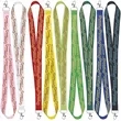 Universal Source® 1" Satin Screen Print Lanyard | https://www.bestnamebadges.com