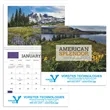 Triumph® Calendars American Splendor Pocket Calendar | https://www.bestnamebadges.com