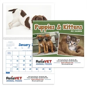 Triumph® Calendars Puppies & Kittens Pocket Calendar