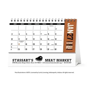 Triumph® Calendars The Saturday Evening Post Desk Calendar