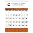 Triumph® Calendars Orange & Black Contractor Memo Calendar | https://www.bestnamebadges.com