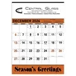Triumph® Calendars Orange & Black Contractor Memo Calendar | https://www.bestnamebadges.com