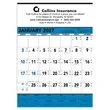 Triumph® Calendars Blue & Black Contractor Memo Calendar | https://www.bestnamebadges.com