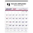 Triumph® Calendars Patriotic Contractor Memo Calendar | https://www.bestnamebadges.com