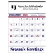 Triumph® Calendars Patriotic Contractor Memo Calendar | https://www.bestnamebadges.com