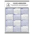 Triumph® Calendars Span-A-Year Calendar | https://www.bestnamebadges.com