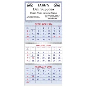 Triumph® Calendars Red & Blue Commercial Planner