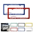 Custom Plastic Car License Plate Frame | https://www.bestnamebadges.com