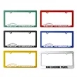 Custom Plastic Car License Plate Frame | https://www.bestnamebadges.com