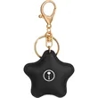 Star Leather Keychain | https://www.bestnamebadges.com