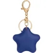 Star Leather Keychain | https://www.bestnamebadges.com