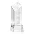 Barone Award on Base - Clear | https://www.bestnamebadges.com