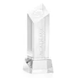 Barone Award on Base - Clear | https://www.bestnamebadges.com