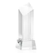 Barone Award on Base - Clear | https://www.bestnamebadges.com