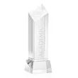 Barone Award on Base - Clear | https://www.bestnamebadges.com