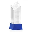 Barone Award on Base - Blue | https://www.bestnamebadges.com