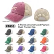 6 Panel Low Profile Trucker Cap Soft Comfortable Mesh back | https://www.bestnamebadges.com