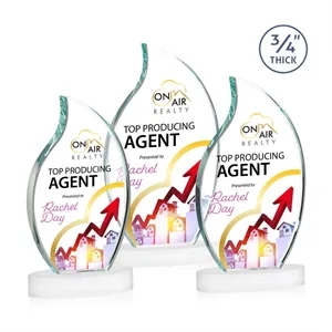 Croydon VividPrint™ Award on Alberton Base - White