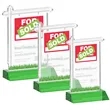 Real Estate Award - Green | https://www.bestnamebadges.com