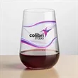 Howden Stemless Wine - VividPrint™ | https://www.bestnamebadges.com