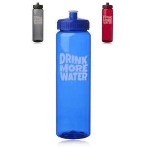 32 oz. Poly-Clear Plastic Water Bottle