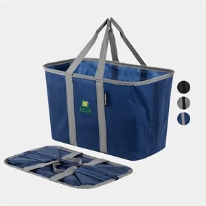 CleverMade® Eco-Friendly Foldaway Structured Pop-Up Tote Bag