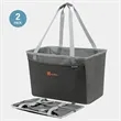 CleverMade® 2-PACK 64 L Multi-Use Collapsible Tote MAX | https://www.bestnamebadges.com