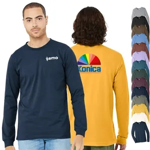 BELLA+CANVAS® Unisex Heather CVC Long Sleeve Tee