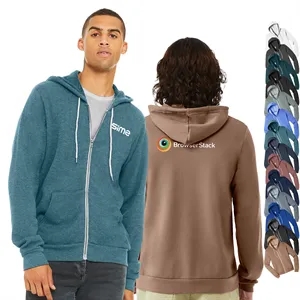 BELLA+CANVAS® Unisex Sponge Fleece Full-Zip Hoodie