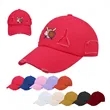 6 Panels Unstructured Distressed Baseball Cap | https://www.bestnamebadges.com