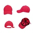 6 Panels Unstructured Distressed Baseball Cap | https://www.bestnamebadges.com