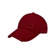 6 Panels Unstructured Distressed Baseball Cap | https://www.bestnamebadges.com