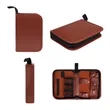 Multifunctional PU Leather Golf Accessory Bag W/ Handle | https://www.bestnamebadges.com