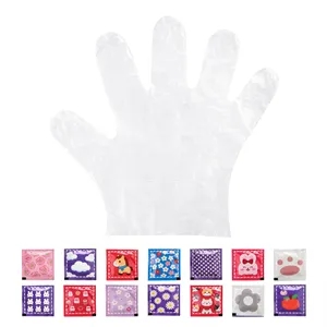 PE Clear Disposable Gloves For Food Prep Individually Packed