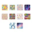 Full Color Custom Magnetic Car Decal 2.8"x2.8" | https://www.bestnamebadges.com