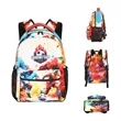 Personalized Full Color Dye Sublimated Backpack | https://www.bestnamebadges.com