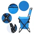 Mini Portable Folding Chair With Under-Seat Storage Bag | https://www.bestnamebadges.com