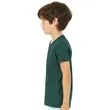 BELLA+CANVAS® Youth Heather CVC Tee | https://www.bestnamebadges.com