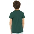 BELLA+CANVAS® Youth Heather CVC Tee | https://www.bestnamebadges.com