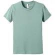 BELLA+CANVAS® Youth Heather CVC Tee | https://www.bestnamebadges.com