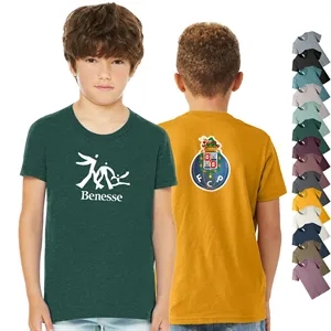 BELLA+CANVAS® Youth Heather CVC Tee