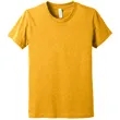 BELLA+CANVAS® Youth Heather CVC Tee | https://www.bestnamebadges.com