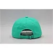 Garment washed Relaxed Golf Hat Dad Cap | https://www.bestnamebadges.com