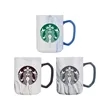 Union Printed - 20 Oz. Marble Pattern Ceramic Mug | https://www.bestnamebadges.com