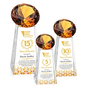Novita VividPrint™ Award - Amber | https://www.bestnamebadges.com