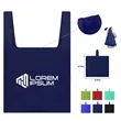 Custom Foldable Grocery Tote Bag With Inner Pouch | https://www.bestnamebadges.com